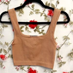 Zara Ribbed Crop Top